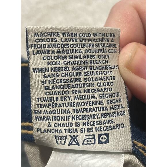 Hudson Womens 28 Flare Y2K 90s Low Rise Jeans Blue Made in USA *tiny flaw - Picture 15 of 15